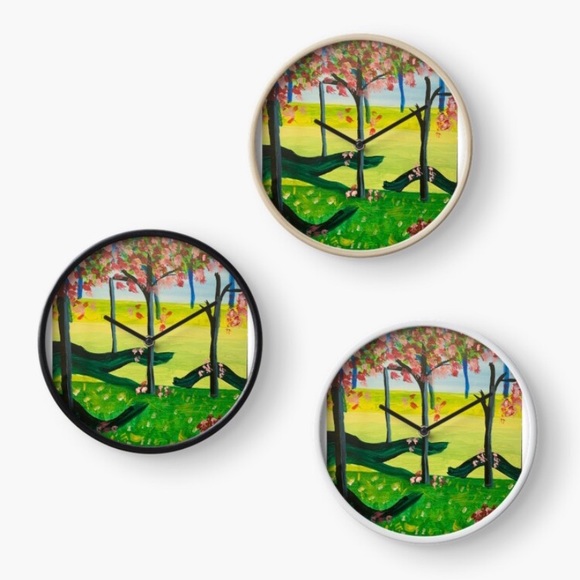 Spring Fever Wall Clock(Custom Made) - Picture 3 of 4